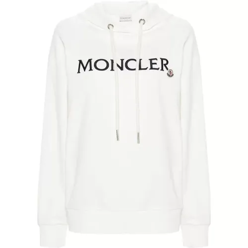 Embroidered Logo Hooded Sweatshirt , male, Sizes: S, XS - Moncler - Modalova