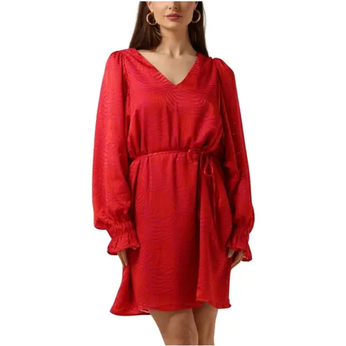 Rotes Mini Kleid Xeni , Damen, Größe: S - Freebird - Modalova