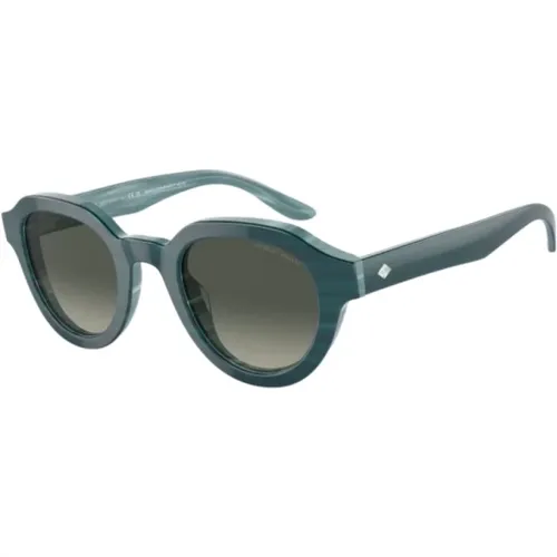 Grüne Acetat Damen Sonnenbrille - Giorgio Armani - Modalova