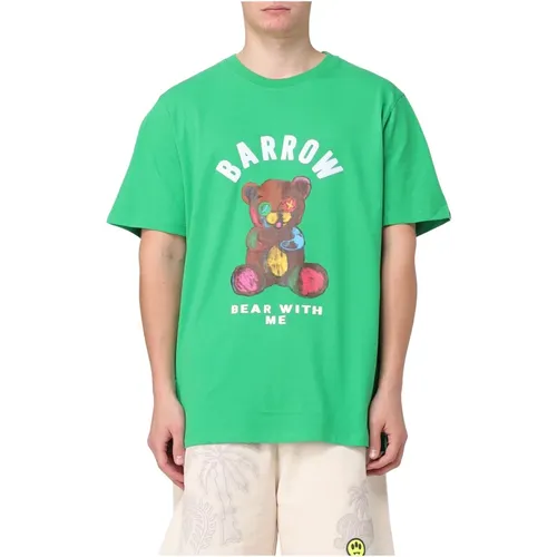 T-Shirts , male, Sizes: L, XL, S - Barrow - Modalova
