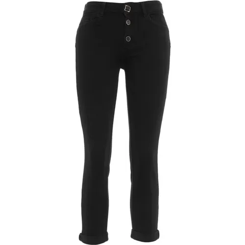 Schwarze Jeans für Frauen Aw23 , Damen, Größe: W30 - Liu Jo - Modalova