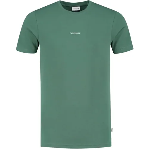 T-Shirts , Herren, Größe: 2XL - PureWhite - Modalova
