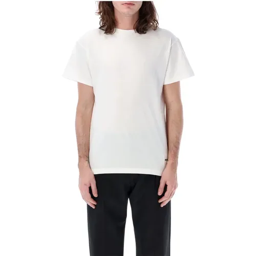 Er-Pack T-Shirt Kurzarm,Weiße T-Shirts aus Bio-Baumwolle Pack - Jil Sander - Modalova
