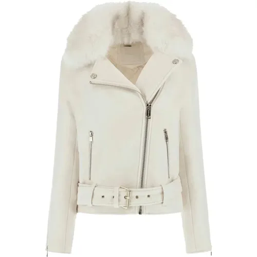 Weiße Elegante Vielseitige Jacke - Guess - Modalova