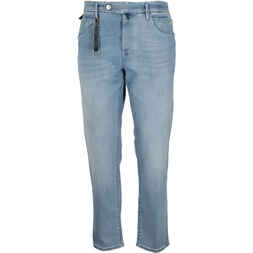 Stretch Denim Jeans , male, Sizes: W32 - Incotex - Modalova