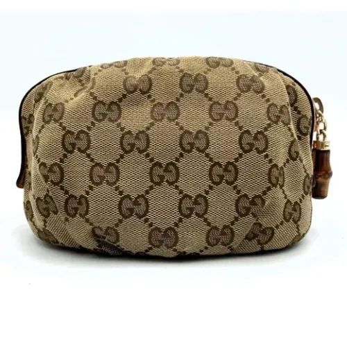 Pre-owned Canvas gucci-bags , female, Sizes: ONE SIZE - Gucci Vintage - Modalova