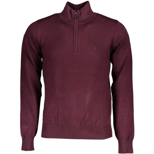 Bestickter Half Zip Sweater , Herren, Größe: 3XL - U.S. Polo Assn. - Modalova