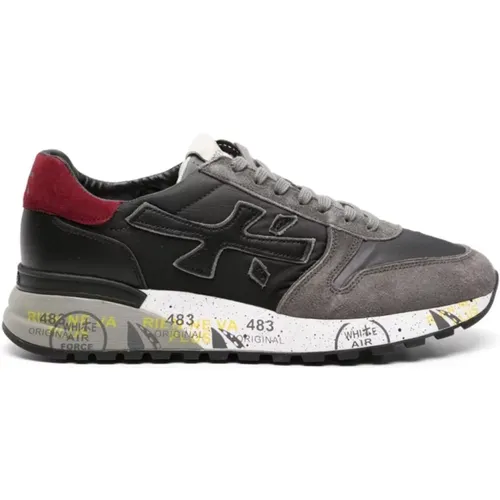 Nylon and Leather Sneakers , male, Sizes: 11 UK, 10 UK, 5 UK, 7 UK, 9 UK - Premiata - Modalova