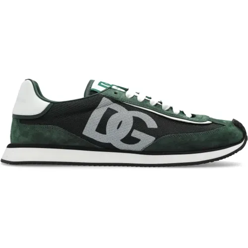 Sportschuhe mit Logo , Herren, Größe: 41 1/2 EU - Dolce & Gabbana - Modalova