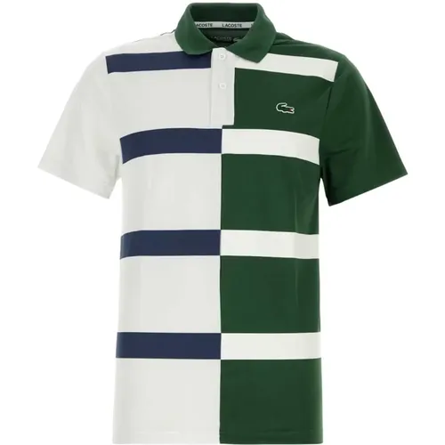 Buntes Poloshirt , Herren, Größe: S - Lacoste - Modalova