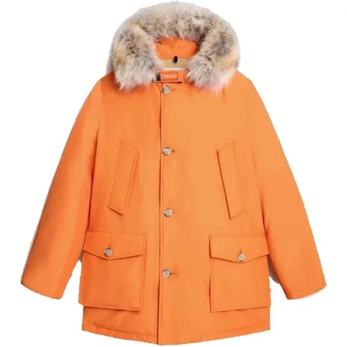 Arctic DF Winter Jacket , male, Sizes: L - Woolrich - Modalova