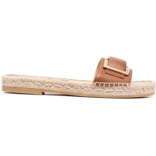 Leather Elegant Open Mules , female, Sizes: 6 UK, 3 UK, 7 UK - Sergio Rossi - Modalova