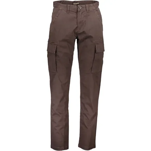 Men's Pants 4 Pockets Zip , male, Sizes: W29 - Napapijri - Modalova