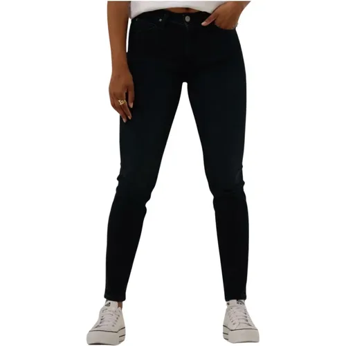 Scarlett High Skinny Jeans Blau , Damen, Größe: W25 - Lee - Modalova