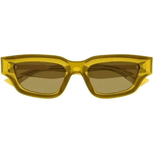Trendige Bv1250S 003 Sonnenbrille - Bottega Veneta - Modalova