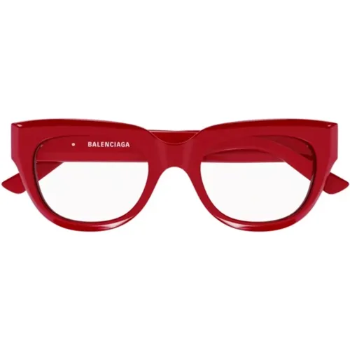 Acetate Cateye Eyeglasses , female, Sizes: 50 MM - Balenciaga - Modalova