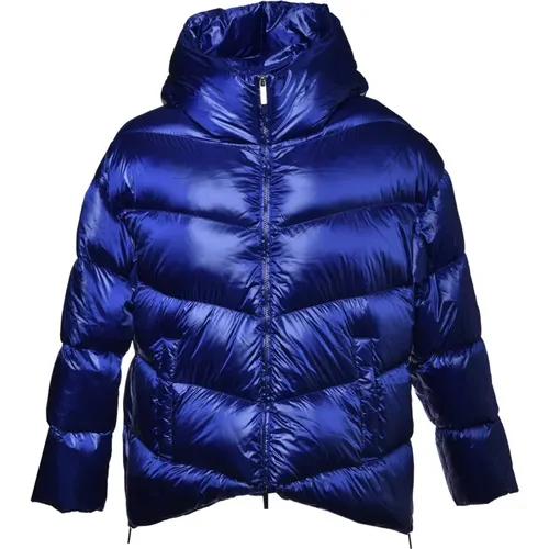 Down jacket in nylon , female, Sizes: XL, L, S, M - Baldinini - Modalova