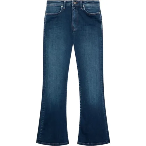 Flared Jeans , female, Sizes: W29, W30, W26, W25, W28 - Dondup - Modalova