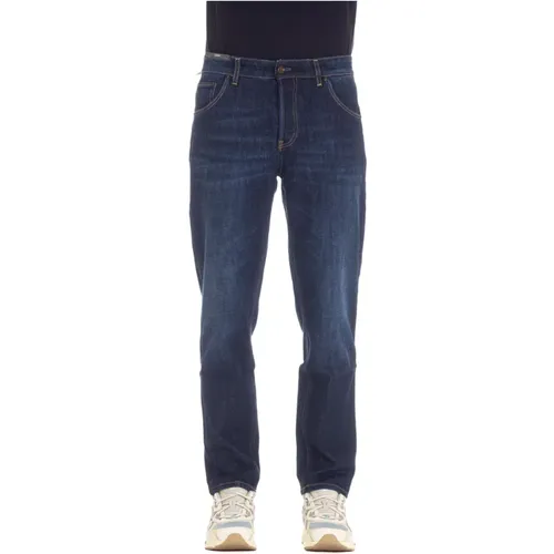 Karotten-Passform Denim Jeans , Herren, Größe: W33 - PT Torino - Modalova