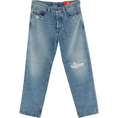 Baumwoll Denim Hose , Herren, Größe: W33 - Diesel - Modalova