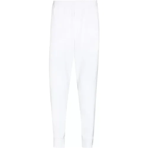 Iconische Weiße Baumwoll-Sweatpants , Herren, Größe: XL - Dsquared2 - Modalova