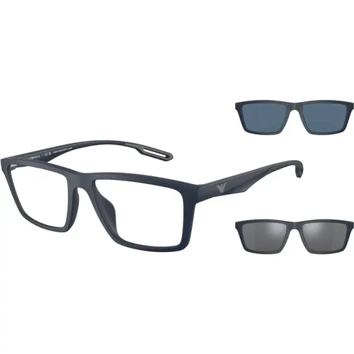 Sunglasses EA 4189U , male, Sizes: 55 MM - Emporio Armani - Modalova