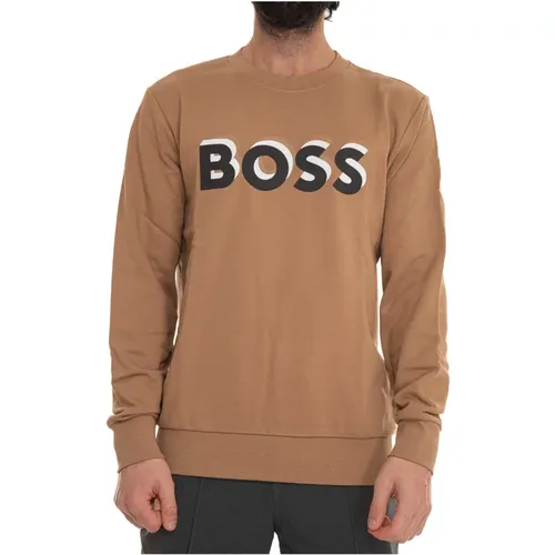 Soleri 07 Crewneck sweatshirt Boss - Boss - Modalova