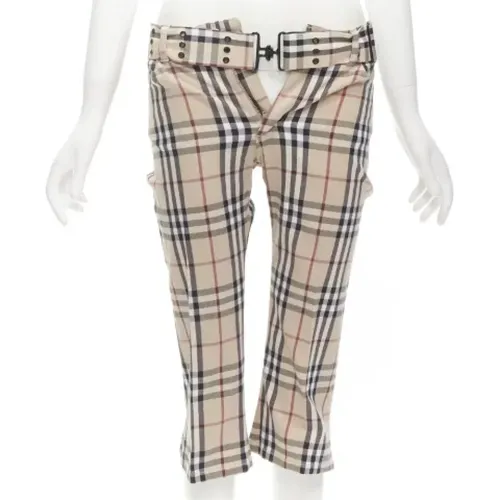 Pre-owned Baumwolle bottoms - Burberry Vintage - Modalova