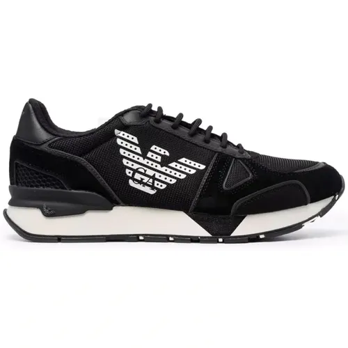 Sneaker , male, Sizes: 10 UK, 11 UK, 12 UK - Emporio Armani - Modalova