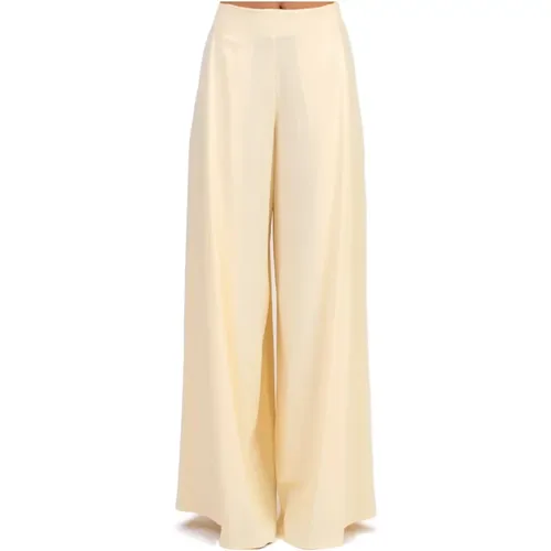 Wide Trousers , female, Sizes: S - Erika Cavallini - Modalova