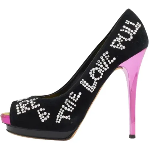 Pre-owned Wildleder heels , Damen, Größe: 39 1/2 EU - Giuseppe Zanotti Pre-owned - Modalova