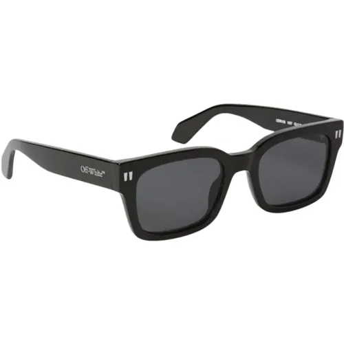 Sunglasses,Sonnenbrille,Sage Sonnenbrille,Braune Sonnenbrille mit Original-Etui,Schwarze Sonnenbrille mit Original-Etui - Off White - Modalova