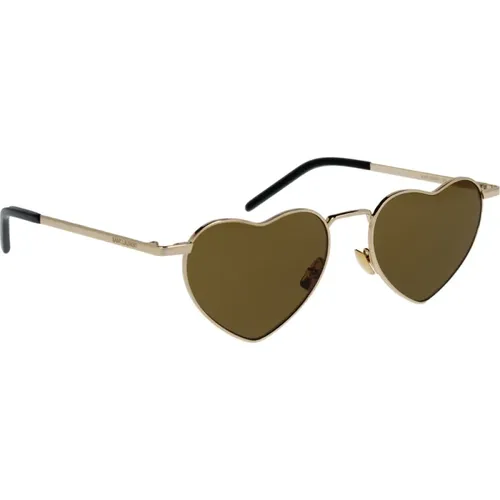 Stilvolle Loulou Sonnenbrille , Damen, Größe: 52 MM - Saint Laurent - Modalova
