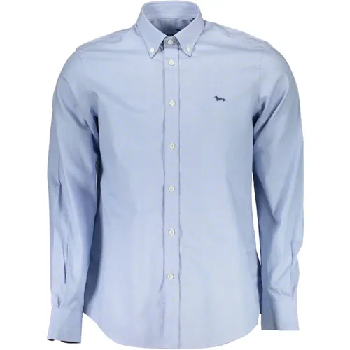 Hellblaues Button-Down Hemd - Harmont & Blaine - Modalova