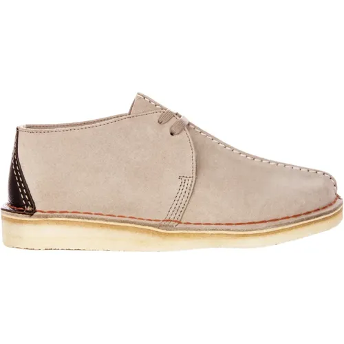 Desert Trek Sand Men's Shoes , male, Sizes: 7 UK, 11 UK, 8 1/2 UK, 7 1/2 UK, 12 UK, 8 UK, 10 1/2 UK - Clarks - Modalova