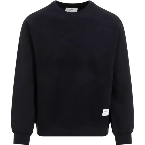 Blaues Sweatshirt Aw24 Herrenmode , Herren, Größe: XL - Universal Works - Modalova