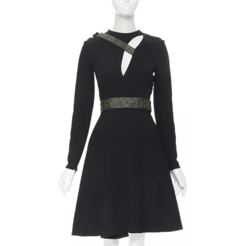 Pre-owned Viscose dresses , female, Sizes: XS - Versace Pre-owned - Modalova