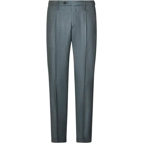Tailored Wool Trousers , male, Sizes: W32, W40, W33, W36, W34, W35, W38 - Michael Coal - Modalova