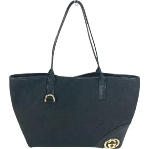 Pre-owned Canvas gucci-bags , female, Sizes: ONE SIZE - Gucci Vintage - Modalova