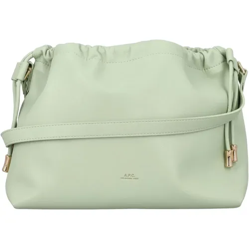 Grüne Ninon Bucket Bag Handtasche - A.p.c. - Modalova