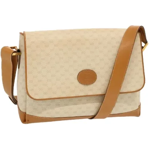 Pre-owned Canvas gucci-bags , female, Sizes: ONE SIZE - Gucci Vintage - Modalova