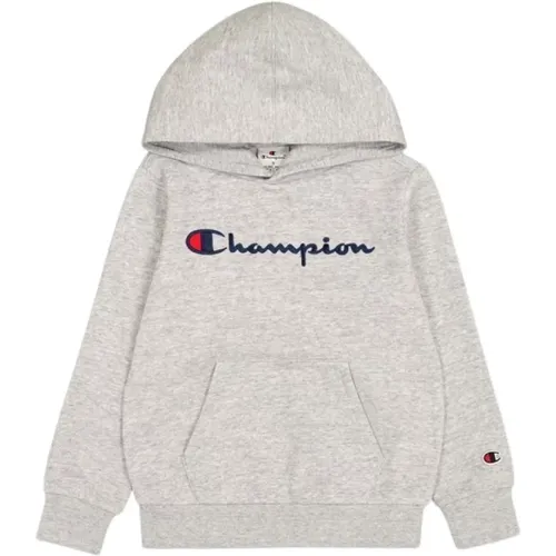 Bestickter Logo-Kapuzenpullover , Herren, Größe: XL - Champion - Modalova