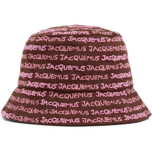Le Bob Bordado Hat , female, Sizes: 58 CM, 56 CM - Jacquemus - Modalova