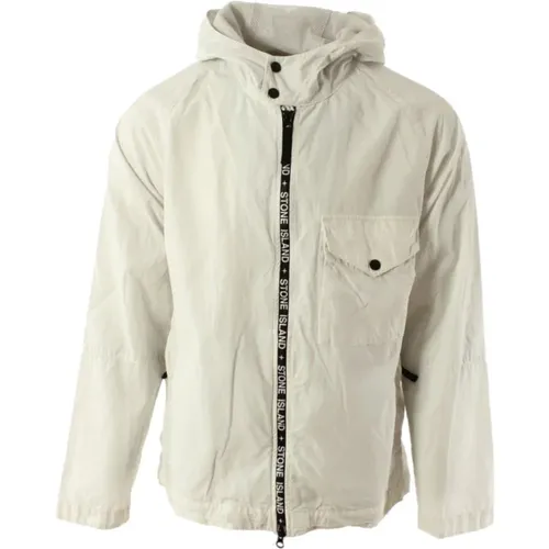 Lightweight Men`s Summer Jacket , male, Sizes: S, L - Stone Island - Modalova