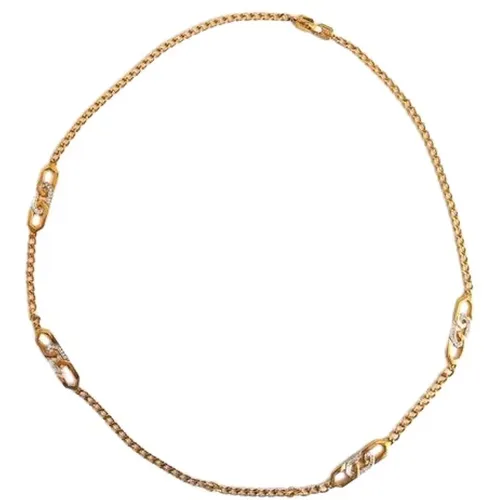 Half long chrystalecklace , female, Sizes: ONE SIZE - Givenchy Pre-owned - Modalova