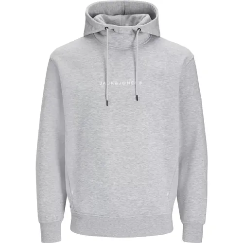 Tree Hoodie mit weichem Innenfutter , Herren, Größe: 2XL - jack & jones - Modalova