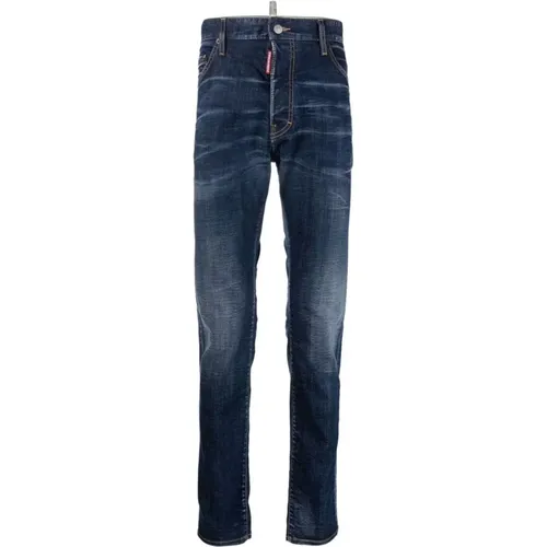 Cool Guy Slim Jeans in Denim , male, Sizes: M, 2XL, XS, L, XL, 3XL - Dsquared2 - Modalova