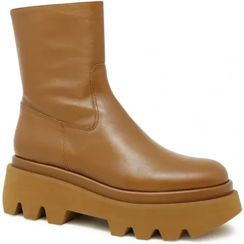Leather Ankle Boots Fw23 , female, Sizes: 6 UK, 4 UK, 3 UK - Paloma Barceló - Modalova