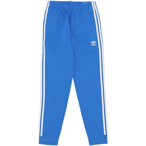 Blau Vogel/Weiß SST Trackpant Streetwear , Herren, Größe: S - Adidas - Modalova