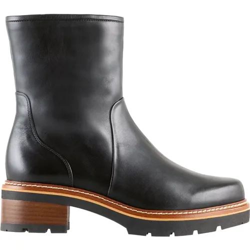 Eleganter Leder Stiefelette , Damen, Größe: 38 1/2 EU - Högl - Modalova